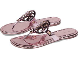 (取寄) トリーバーチ レディース ミラー フリップ フロップ サンダル Tory Burch women Tory Burch Miller Flip-Flop Sandals Petunia Metallic