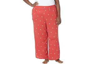 (取寄) エルエルビーン レディース プラス サイズ リストア スリープ パンツ プリント L.L.Bean women L.L.Bean Plus Size Restore Sleep Pants Print Deep Coral Print