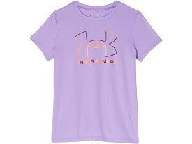 (取寄) アンダーアーマー キッズ ガールズ テック ビッグ ロゴ ショート スリーブ Tシャツ (ビッグ キッズ) Under Armour Kids girls Under Armour Kids Tech Big Logo Short Sleeve T-Shirt (Big Kids) Digi Purple/Charged Cherry/Orange Tropic