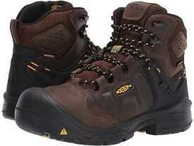 (取寄) キーン ユーティリティ メンズ 6 ドーバー Wp KEEN Utility men KEEN Utility 6" Dover WP Dark Earth/Black