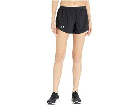 (取寄) アンダーアーマー レディース フライ バイ 2.0 ショーツ Under Armour women Under Armour Fly By 2.0 Shorts Black/Black/Reflective