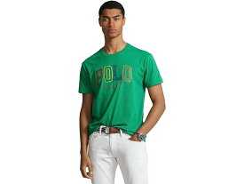 (取寄) ラルフローレン メンズ クラシック フィット ロゴ ジャージ ショート スリーブ T-シャツ Polo Ralph Lauren men Polo Ralph Lauren Classic Fit Logo Jersey Short Sleeve T-Shirt Preppy Green