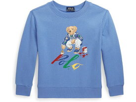 (取寄) ラルフローレン キッズ ボーイズ ポロ ベアー フリース スウェットシャツ (トドラー/リトル キッズ) Polo Ralph Lauren Kids boys Polo Ralph Lauren Kids Polo Bear Fleece Sweatshirt (Toddler/Little Kids) Summer Blue Shop Bear