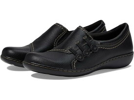 (取寄) クラークス レディース シューズ 靴 アッシュランド エフィー Clarks women Ashland Effie Black Leather