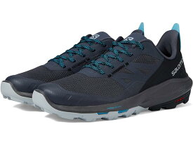 (取寄) サロモン メンズ アウトパルス Salomon men Salomon Outpulse Ebony Black Algiers Blue