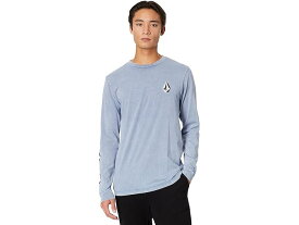 (取寄) ボルコム メンズ アイコニック ストーン プラス 長袖 Tシャツ ロンT Volcom men Volcom Iconic Stone Plus Long Sleeve Tee Denim