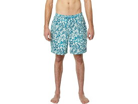 (取寄) エルエルビーン メンズ バケーションランド ストレッチ スイム トランクス 2.0 プリンテッド L.L.Bean men L.L.Bean Vacationland Stretch Swim Trunks 2.0 Printed Deep Azure Leaves