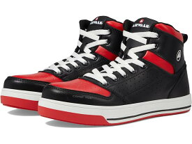 (取寄) エアウォークワーク メンズ アリーナ ミッド コンプ トゥ エー SR Airwalk Work men Airwalk Work Arena Mid Comp Toe EH SR Red/Black