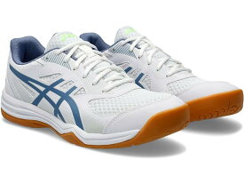 (取寄) アシックス メンズ アップコート 5 バレーボール シューズ ASICS men ASICS Upcourt 5 Volleyball Shoe White/Denim Blue