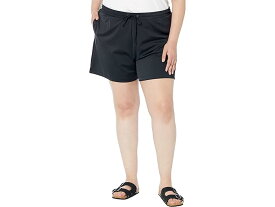 (取寄) エルエルビーン レディース プラス サイズ ビーンスポーツ プル-オン ショーツ L.L.Bean women L.L.Bean Plus Size BeanSport Pull-On Shorts Black