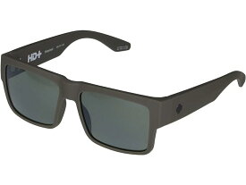 (取寄) スパイ サイラス Spy Optic Spy Optic Cyrus Soft Matte Dark Gray/HD Plus Gray Green Polar/Black Spectra Mirr