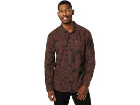 (取寄) ボルコム メンズ タイダイ ロング スリーブ フランネル Volcom men Volcom Tie-Dye Long Sleeve Flannel Mahogany