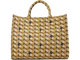 (取寄) トリーバーチ レディース エラ セキュラー ニット トート Tory Burch women Tory Burch Ella Circular Knit Tote Tan Basket Weave