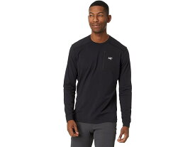 (取寄) アークテリクス メンズ ロー Lt クルー ネック Arc'teryx men Arc'teryx Rho LT Crew Neck Black