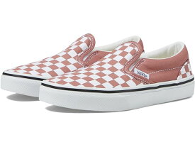 (取寄) バンズ キッズ キッズ クラシック スリップ-オン (リトル キッド) Vans Kids kids Vans Kids Classic Slip-On (Little Kid) Color Theory Checkerboard Withered Rose