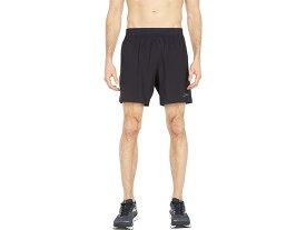 (取寄) ブルックス メンズ シェルパ 7 ショーツ Brooks men Brooks Sherpa 7" Shorts Black