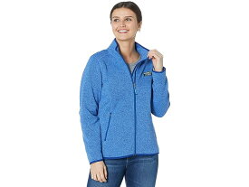 (取寄) エルエルビーン レディース ピティート セーター フリース フル ジップ ジャケット L.L.Bean women L.L.Bean Petite Sweater Fleece Full Zip Jacket Arctic Blue