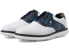 (取寄) フットジョイ メンズ トラディションズ ゴルフシューズ FootJoy men FootJoy Traditions Golf Shoes White/Navy Camo