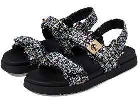 (取寄) スティーブマデン レディース モナ サンダル Steve Madden women Steve Madden Mona Sandal Black/White Multi