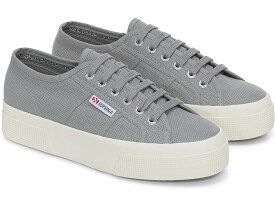 (取寄) スペルガ レディース 2740 プラットフォーム Superga women Superga 2740 Platform Grey Silver