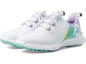 (取寄) フットジョイ レディース FJ フューエル ゴルフ シューズ FootJoy women FootJoy FJ Fuel Golf Shoes White/Green/Lilac