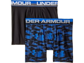 (取寄) アンダーアーマー キッズ ボーイズ 2 パック Ua ブラー ボクサー ブリーフ (ビッグ キッズ) Under Armour Kids boys Under Armour Kids 2 Pack UA Blur Boxer Brief (Big Kids) Ultra Blue