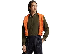 (取寄) ラルフローレン メンズ クラシック フィット ロング スリーブ リネン シャツ Polo Ralph Lauren men Polo Ralph Lauren Classic Fit Long Sleeve Linen Shirt Armadillo