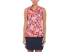 (取寄) キャロウェイ レディース ゲオメトリック フローラル スリーブレス トップ Callaway women Callaway Geometric Floral Sleeveless Top Pink Peacock