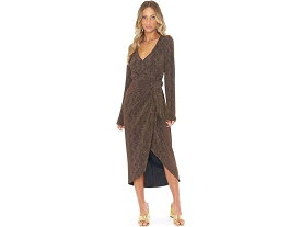 (取寄) ショウ ミー ユア ムームー レディース キモラ ラップ ドレス Show Me Your Mumu women Show Me Your Mumu Kimora Wrap Dress Squiggle Sparkle Knit