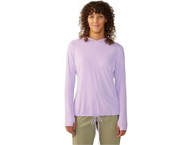 (取寄) マウンテンハードウェア レディース クレーター レイク ロング スリーブ フーディ Mountain Hardwear women Mountain Hardwear Crater Lake Long Sleeve Hoody Wisteria