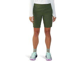(取寄) マウンテンハードウェア レディース ダイナマ ハイライズ バミューダ ショーツ Mountain Hardwear women Mountain Hardwear Dynama High-Rise Bermuda Shorts Surplus Green