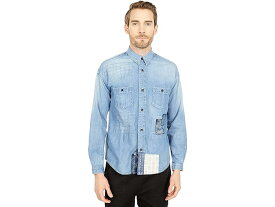 (取寄) ファンダメンタル メンズ デニム シャツ 3YR FDMTL men FDMTL Denim Shirt 3YR Indigo