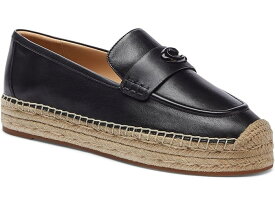 (取寄) コーチ レディース カミラ レザー エスパドリーユ COACH women COACH Camilla Leather Espadrille Black