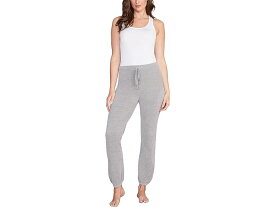 (取寄) ベアフットドリームス レディース コージシック ウルトラ ライト トラック パンツ Barefoot Dreams women Barefoot Dreams CozyChic Ultra Lite Track Pants Stone