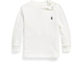 (取寄) ラルフローレン キッズ ボーイズ ワッフル-ニット コットン ロング-スローブ ティー (インファント) Polo Ralph Lauren Kids boys Polo Ralph Lauren Kids Waffle-Knit Cotton Long-Sleeve Tee (Infant) Nevis