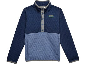 (取寄) エルエルビーン キッズ キルテッド スナップ 1/4 プルオーバー (リトル キッズ) L.L.Bean kids L.L.Bean Quilted Snap 1/4 Pullover (Little Kids) Nautical Navy/Vintage Indigo