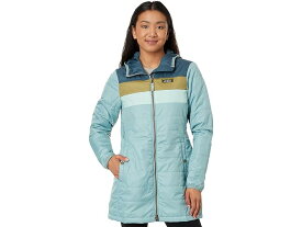 (取寄) エルエルビーン レディース マウンテン クラシック パファー コート カラーブロック L.L.Bean women L.L.Bean Mountain Classic Puffer Coat Color-Block Storm Blue/Steel Blue