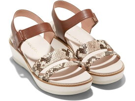 (取寄) コールハーン レディース オリジナルグランド ペイトン フラットフォーム Cole Haan women Cole Haan Originalgrand Peyton Flatform Pecan/Sandollar Snake Print/Ivory