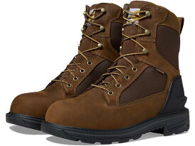 (取寄) カーハート メンズ アイアンウッド ウォータープルーフ 8 ソフト トゥ ワーク ブート Carhartt men Carhartt Ironwood Waterproof 8" Soft Toe Work Boot Bison Brown Oil Tan