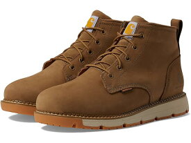 (取寄) カーハート メンズ ミルブルック ウォータープルーフ 5 ソフト トゥ ウェッジ ブート Carhartt men Carhartt Millbrook Waterproof 5" Soft Toe Wedge Boot Coyote Nubuck