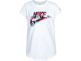 (取寄) ナイキ キッズ ガールズ アイコン クラッシュ T-シャツ (トドラー/リトル キッズ) Nike Kids girls Nike Kids Icon Clash T-Shirt (Toddler/Little Kids) White