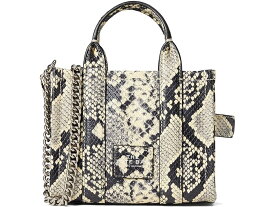 (取寄) マークジェイコブス ザ パイソン-エンボスド クロスボディ トート バッグ Marc Jacobs Marc Jacobs The Python-Embossed Crossbody Tote Bag Woodash Multi