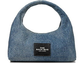 (取寄) マークジェイコブス レディース ザ クリスタル デニム ミニ サック バッグ Marc Jacobs women Marc Jacobs The Crystal Denim Mini Sack Bag Light Blue Crystal