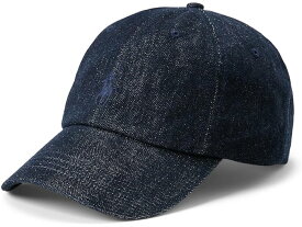 (取寄) ラルフローレン メンズ インディゴ デニム ボール キャップ Polo Ralph Lauren men Polo Ralph Lauren Indigo Denim Ball Cap Light Wash Denim