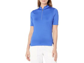 (取寄) テール アクティブウェア レディース ミッチ ショート スリーブ ゴルフ トップ Tail Activewear women Tail Activewear Mitch Short Sleeve Golf Top Mystic Blue