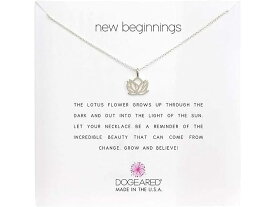 (取寄) ドギャード レディース ニュー ビギニングス ライジング ロータス ネックレス Dogeared women Dogeared New Beginnings Rising Lotus Necklace Gold