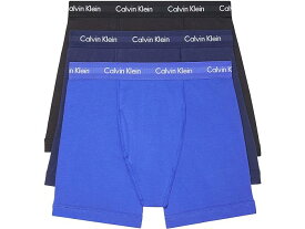 (取寄) カルバンクライン アンダーウェア メンズ コットン ストレッチ ボクサー ブリーフ 3-パック Calvin Klein Underwear men Calvin Klein Underwear Cotton Stretch Boxer Brief 3-Pack Black 1