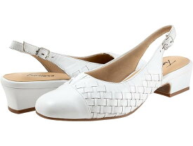 (取寄) トロッターズ レディース Dea ウーブン Trotters women Trotters Dea Woven White