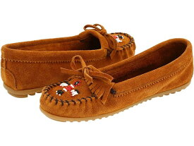 (取寄) ミネトンカ レディース サンダーバード リ Minnetonka women Minnetonka Thunderbird II Brown Suede