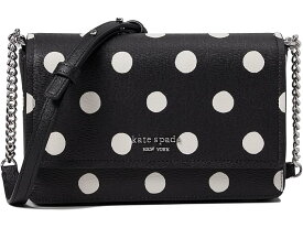 (取寄) ケイトスペード レディース モルガン サンシャイン ドット プリンテッド PVC フラップ チェイン ウォレット Kate Spade New York women Kate Spade New York Morgan Sunshine Dot Printed Pvc Flap Chain Wallet Black Multi